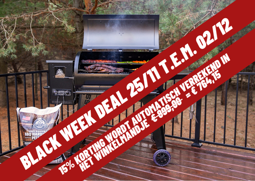 Pit Boss PB1150 Navigator Pellet BBQ (BLACK WEEK ACTIE VANAF 25/11)