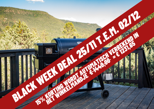 Pit Boss Pro Series 1150 Pellet BBQ (BLACK WEEK ACTIE VANAF 25/11)